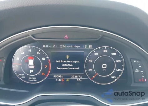 2018 Audi Q7 3.0T Premium z USA, uszkodzony, nr VIN WA1LAAF70JD033878